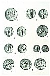 Frontispiece.<br> THE SYRIAN GODDESS, ON COINS OF HIERAPOLIS.