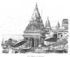 SIVA TEMPLE AT BENARES.