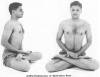 Ardha-Padmasana, or Semi-Lotus Pose