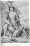 “The storm rose and the king's daughter quaked for fear, but the lad slept on.”