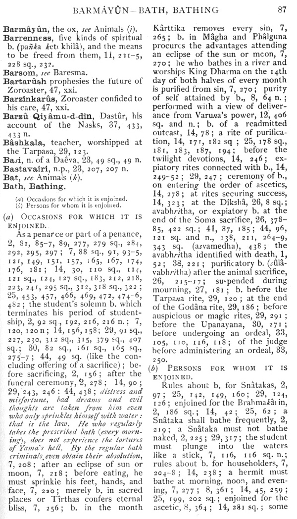 Page 87. Barmâyûn—Bath, Bathing