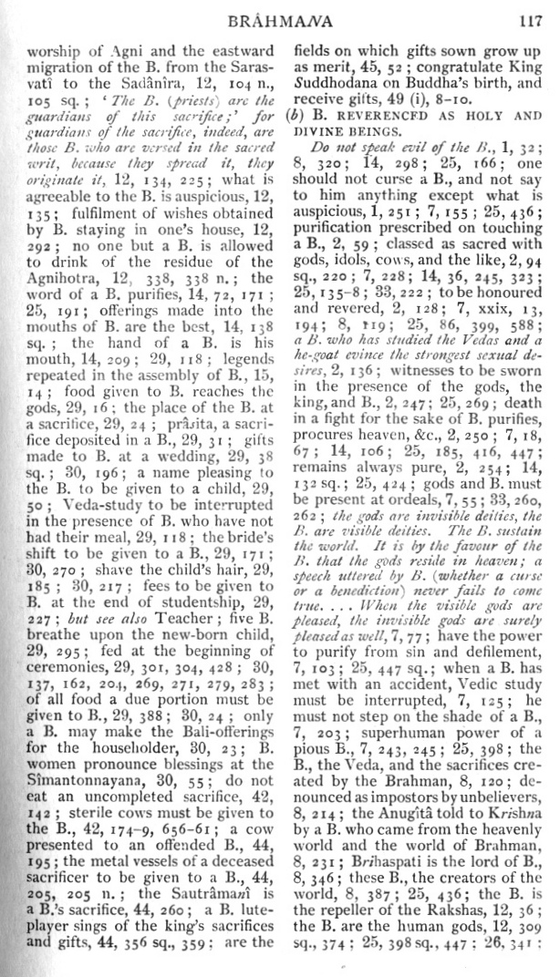 Page 117. Brâhmana