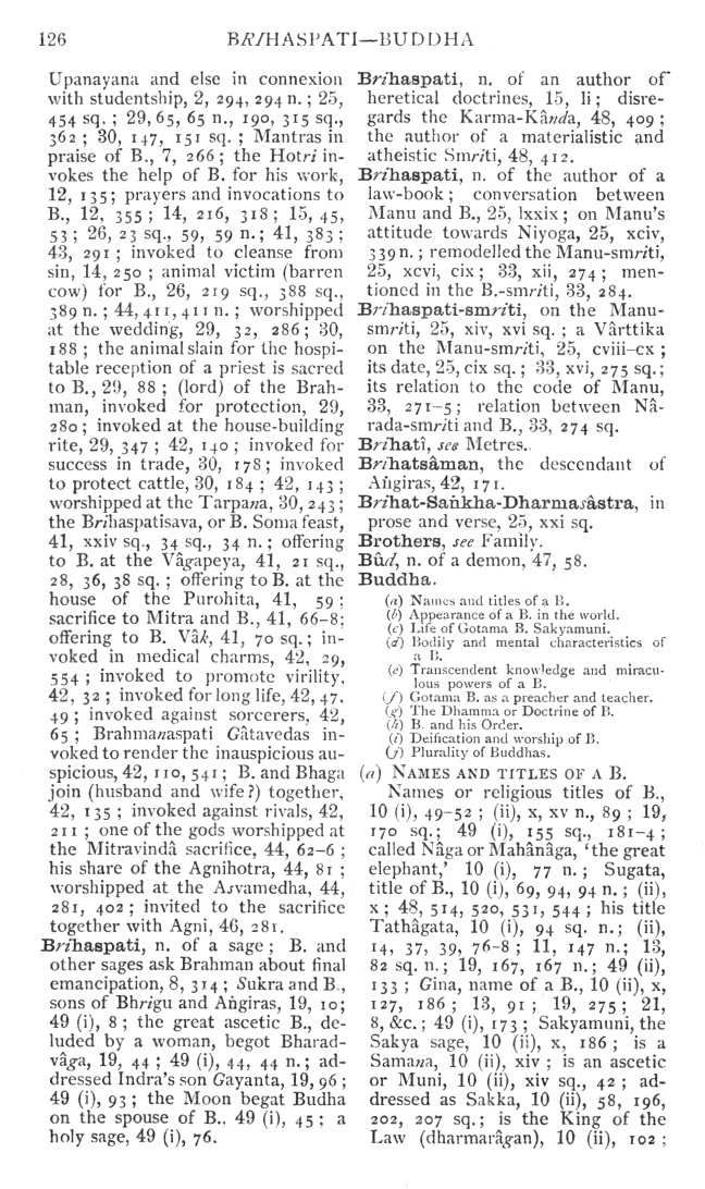 Page 126. Brihaspati—Buddha