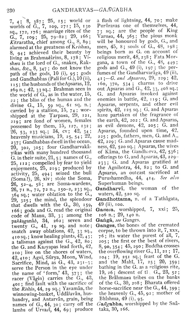 Page 230. Gandharvas—Ga<I>ñ</I>gabha