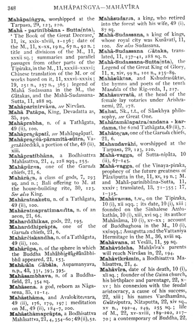 Page 348. Mahâpaiṅgya—Mahâvîra