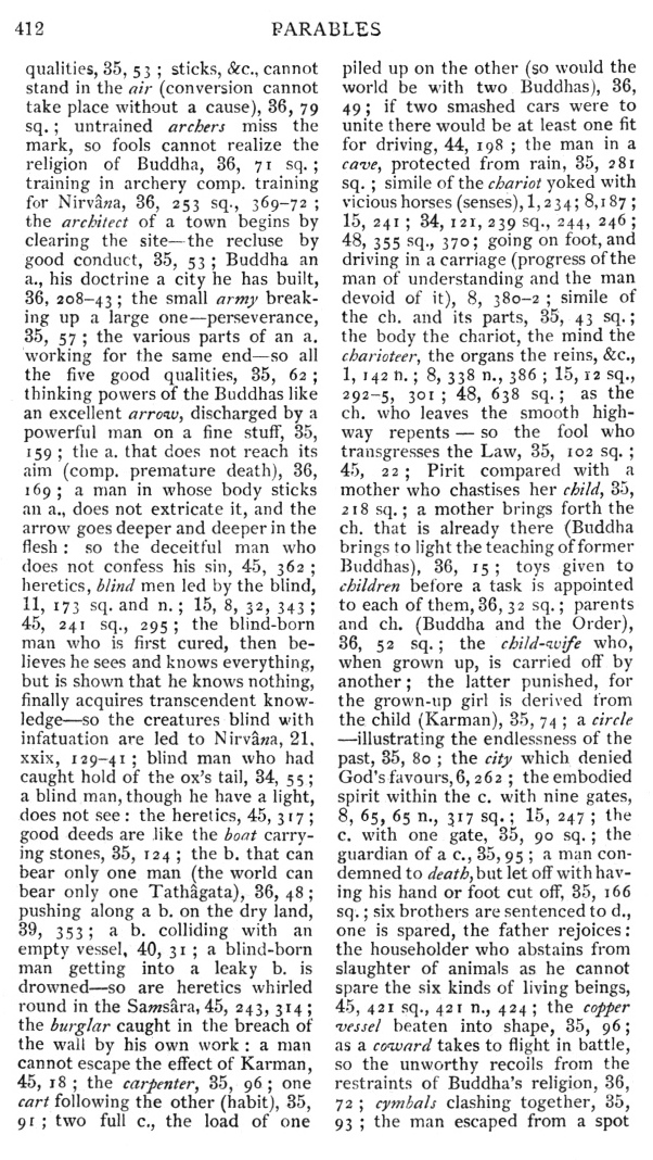 Page 412. Parables