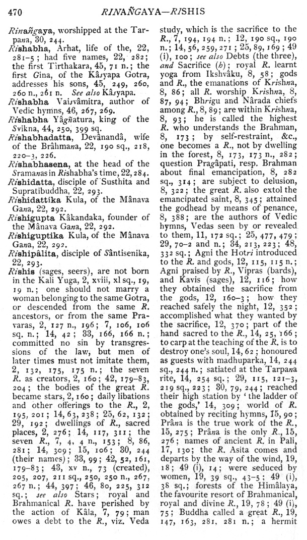 Page 470. Rina<I>ñ</I>gaya—Rishis