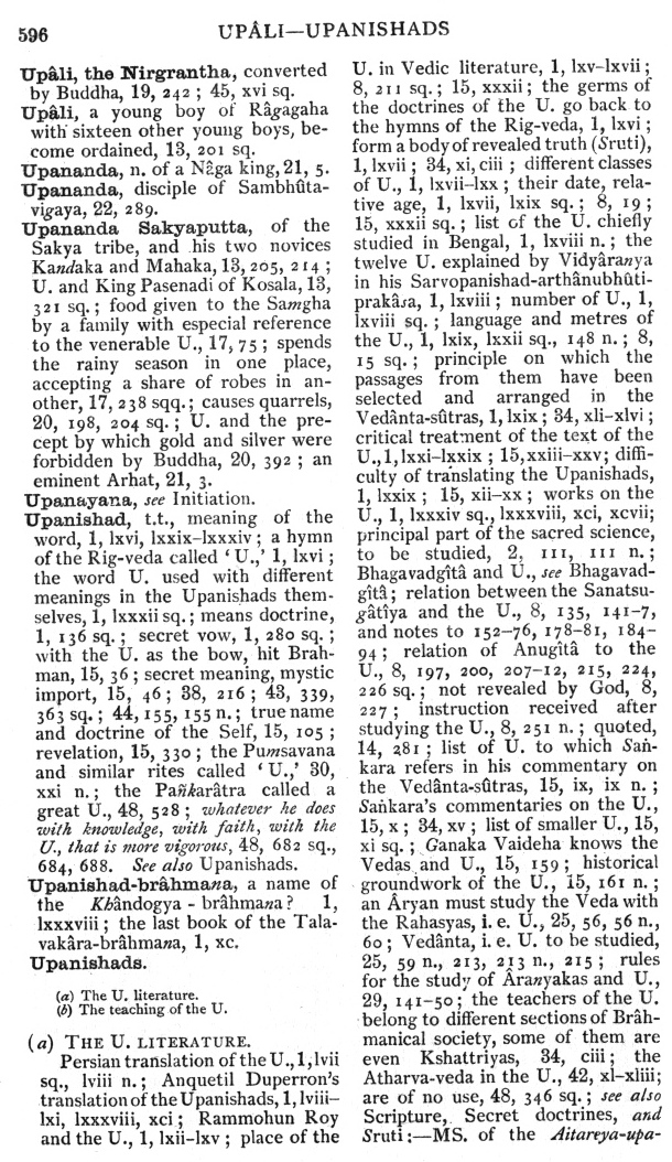 Page 596. Upâli—Upanishads