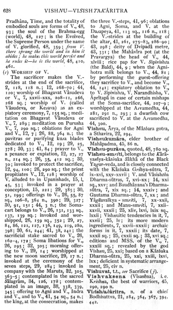 Page 628. Vishnu—Visishtakâritra