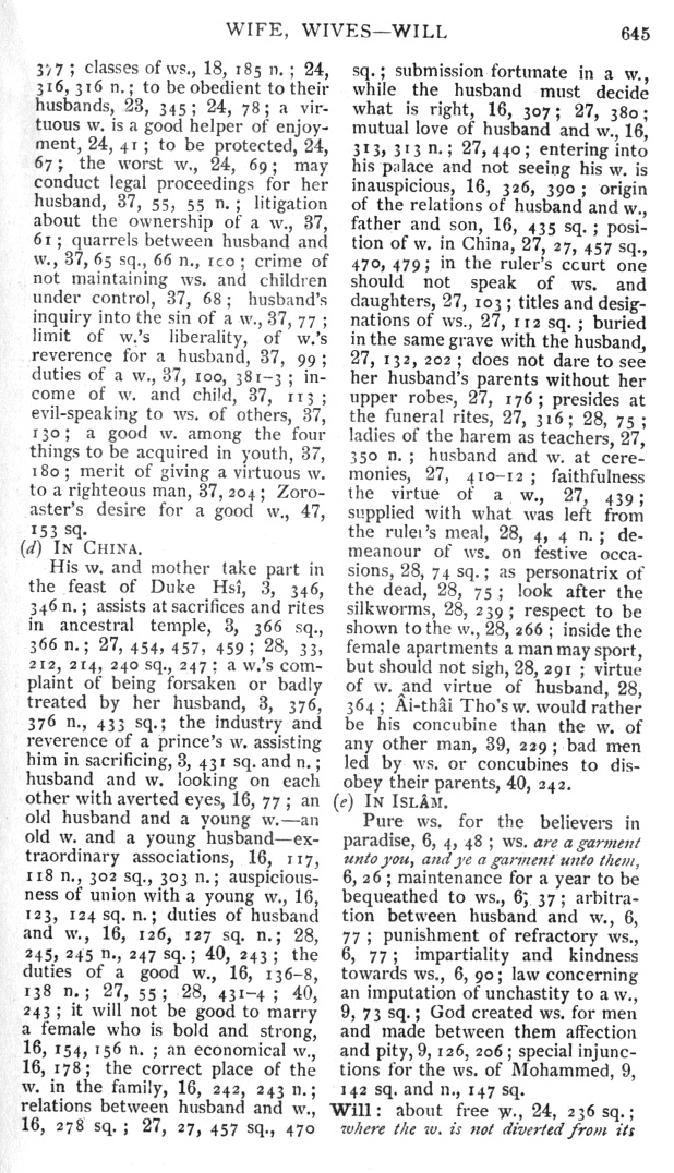 Page 645. Wife, Wives—Will