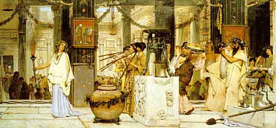 The Vintage Festival by Sir Lawrence Alma-Tadema (1870)